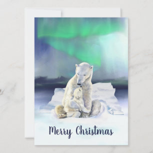Carte Polar Bear Mother & Baby 