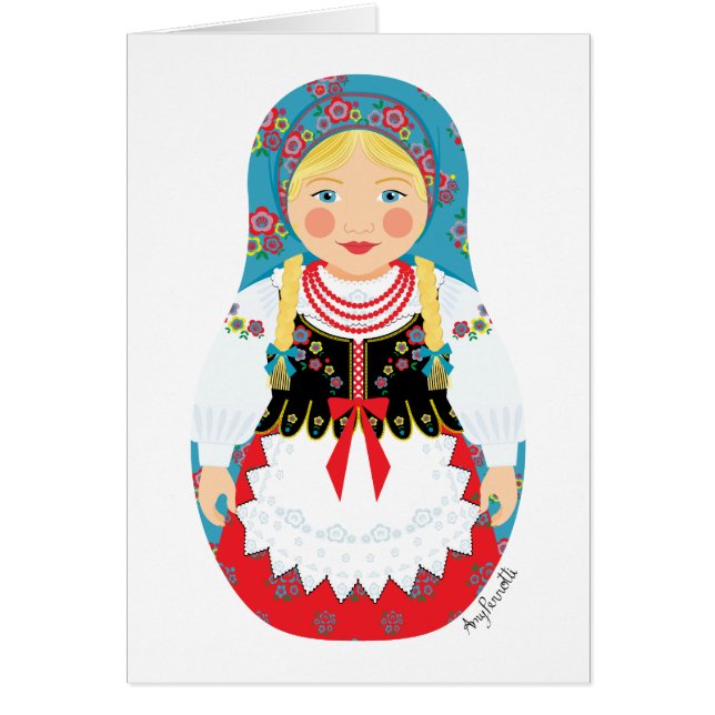 Carte Pole Matryoshka (Devant)