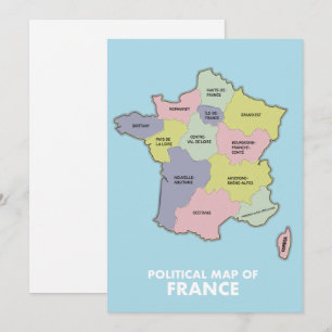 Carte politique de la France