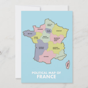 Carte politique de la France
