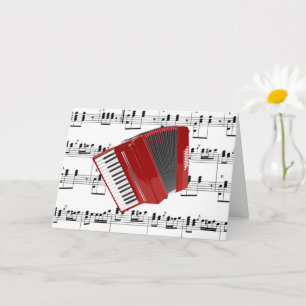 Carte Polkisons, Accordéon Rouge,