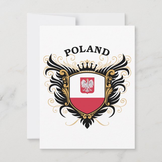 Carte Pologne (Devant)