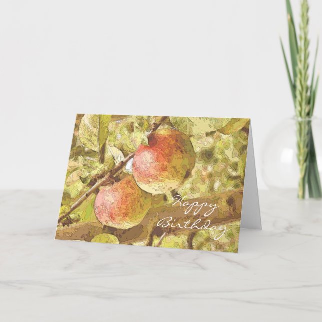 CARTE POMMES (Devant)