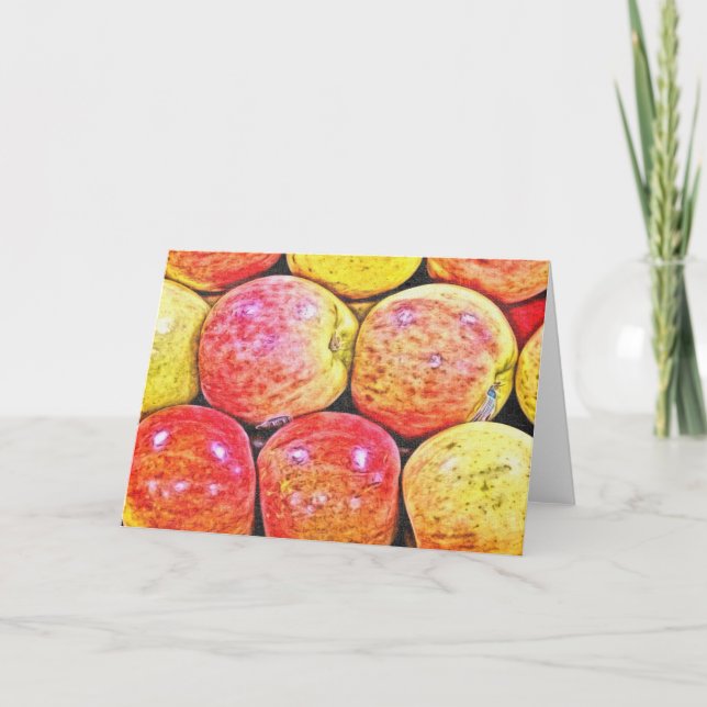 Carte Pommes (Devant)