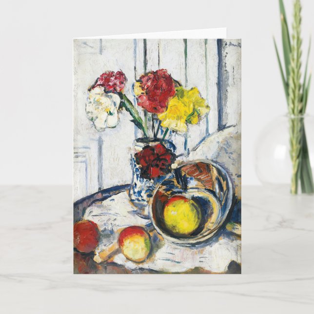 Carte Pommes et fleurs | George Leslie Hunter (Devant)