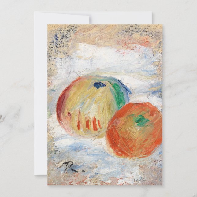 Carte Pommes | Renoir (Devant)