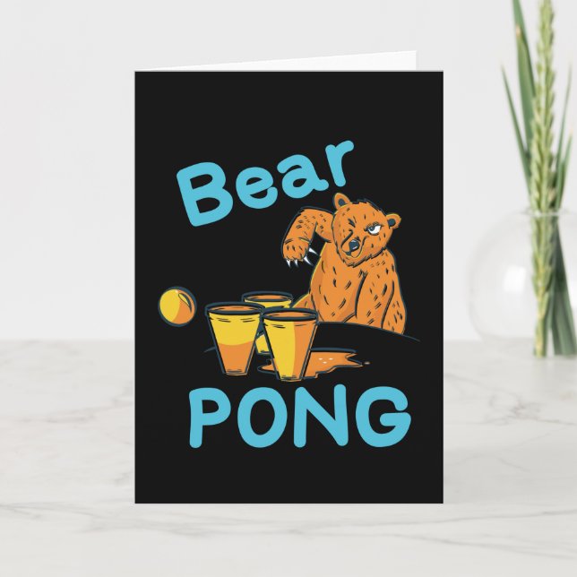 Carte Pong de bière (Devant)