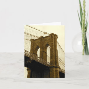 Carte Pont Brooklyn