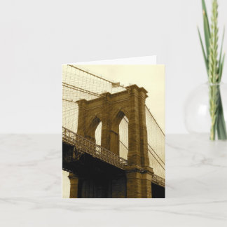 Carte Pont Brooklyn