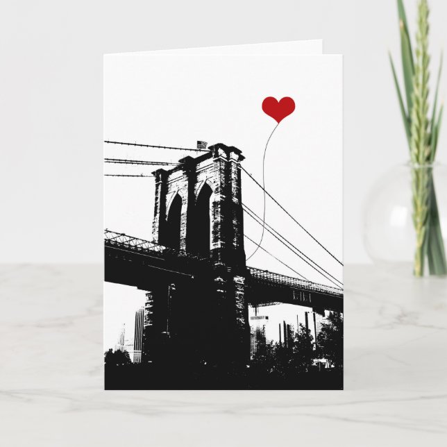 Carte Pont de Brooklyn (Devant)