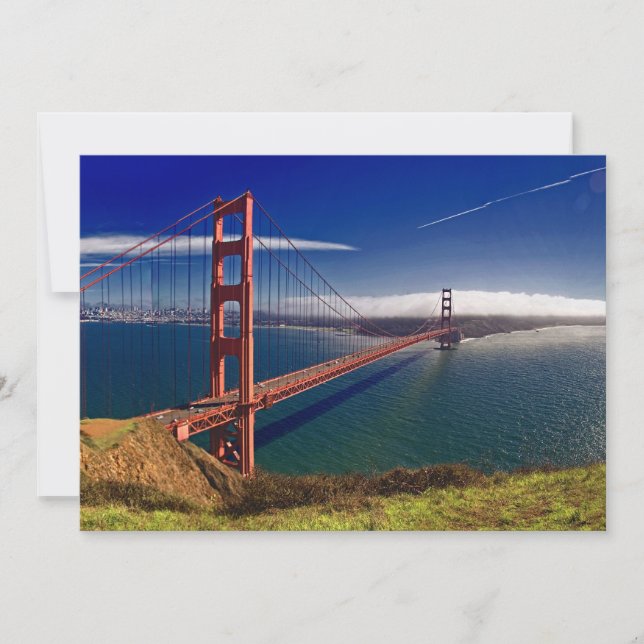 Carte Pont du Golden Gate de San Francisco (Devant)