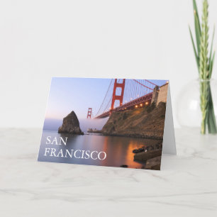 Carte Pont Golden Gate   San Francisco Californie