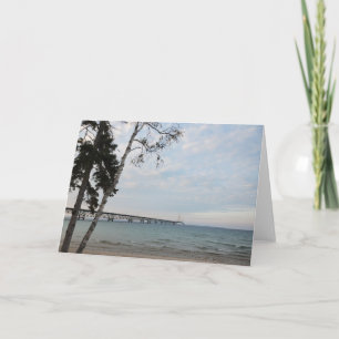 Carte Pont Mackinac, Michigan