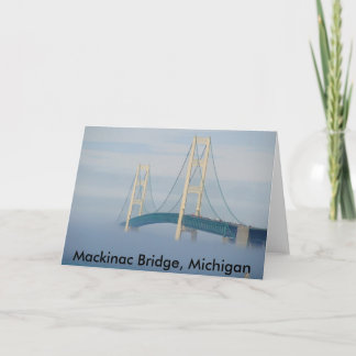 Carte Pont Mackinac, Michigan
