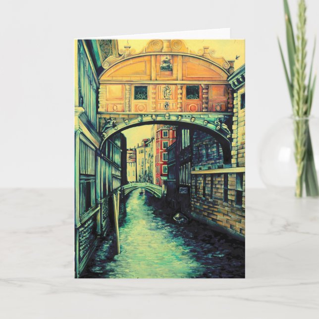 Carte Ponte dei Sospiri (Devant)