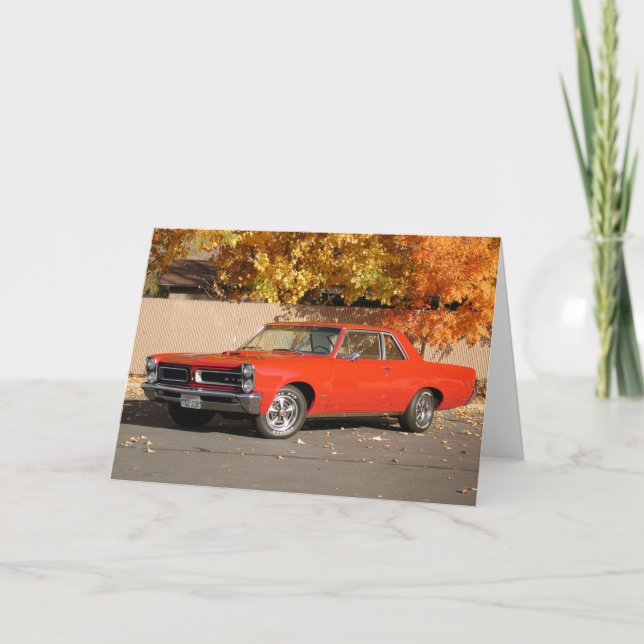 Carte Pontiac GTO (Devant)