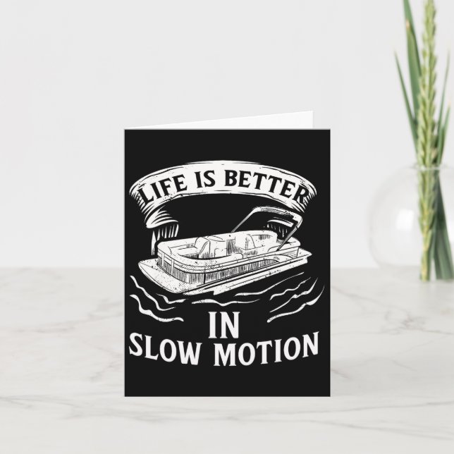 Carte Pontoon Pontoon Toon Pantoon Pontoon Boat Lake (Devant)