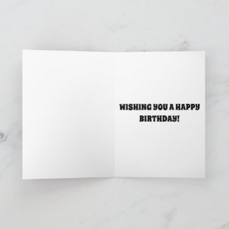 Carte POO Ballons gâteau drôles enfants mignon anniversa