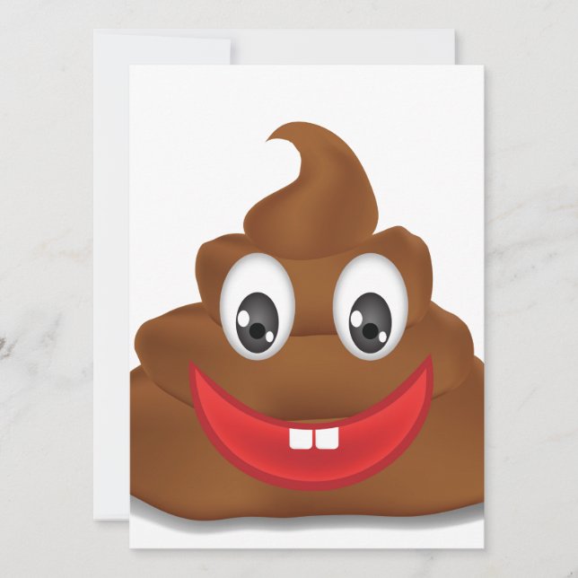 Carte poo emojis (Devant)