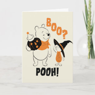 Carte Pooh et Piglet   Boo Pooh