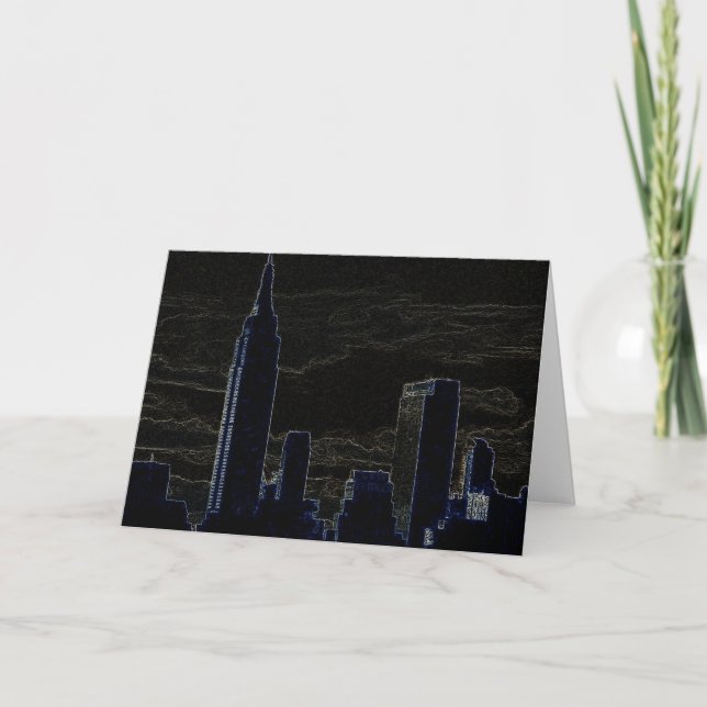 Carte Pop Art New York (Devant)