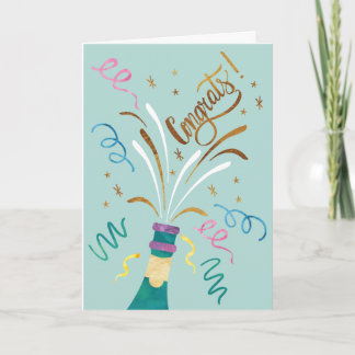 Carte Pop the Bubbly Card