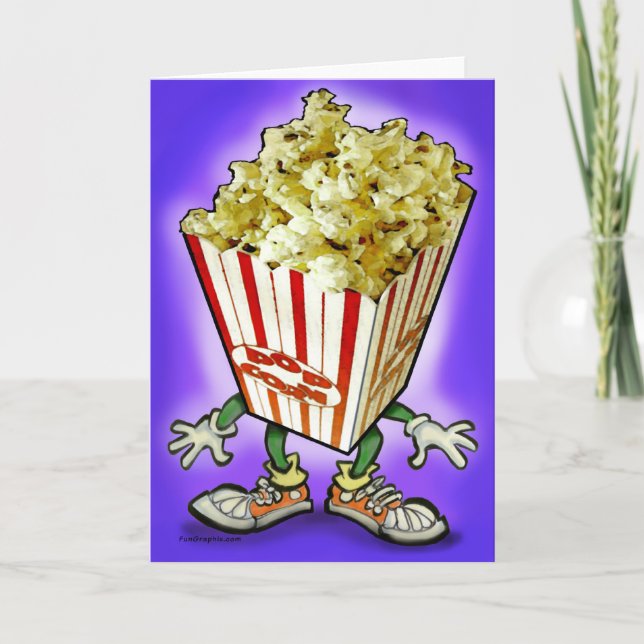Carte Popcorn (Devant)
