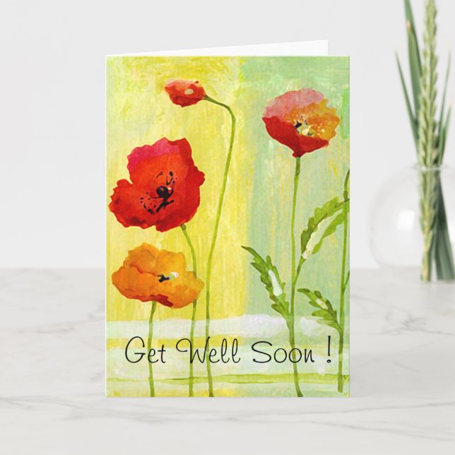 Carte Poppies (Devant)