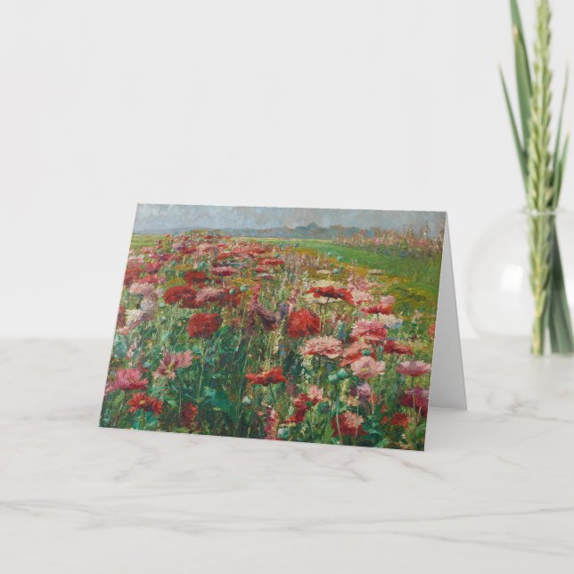 Carte Poppies florissantes | Olga Wisinger-Florian (Devant)