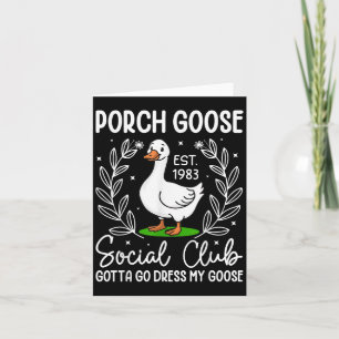 Carte Porch Goose Social Club Gotta Go Dress My Goose Fu