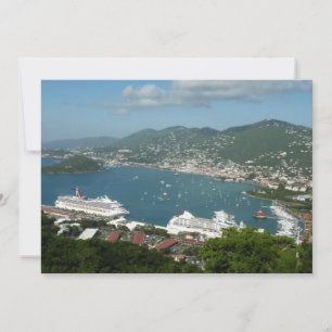 Carte Port à St. Thomas Îles Vierges américaines