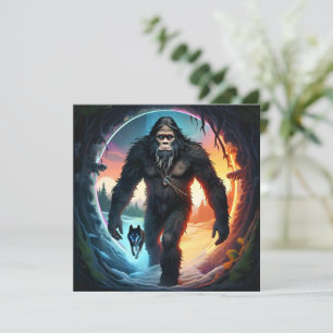 Carte Portail de Bigfoot et Loup