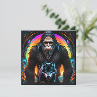Carte Portail de Bigfoot et Loup