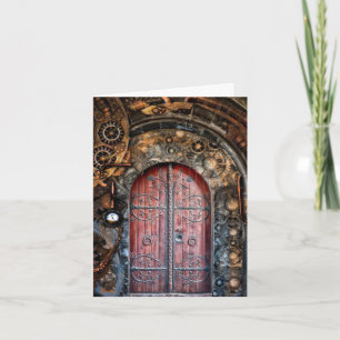 Carte Porte gothique Steampunk
