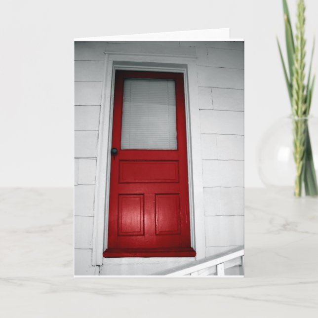 Carte Porte rouge (Devant)