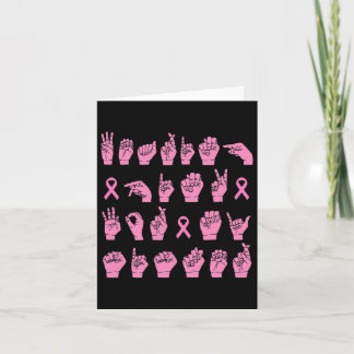 Carte Porter Le Rose Pour Ma Soeur Asl Cancer Du Sein Su