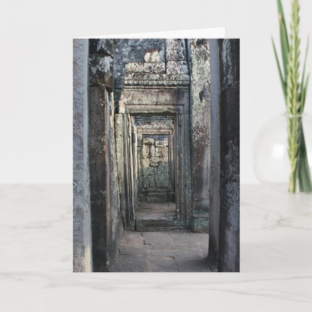 Carte portes d'angkor (Devant)