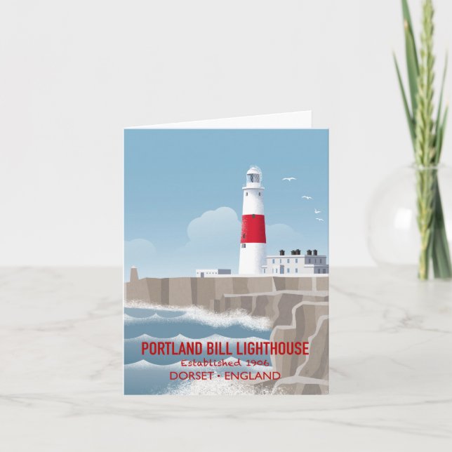 Carte Portland Bill Lighthouse (Devant)