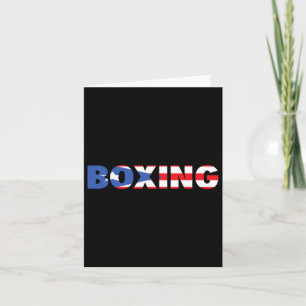 Carte Porto Rico Boxe T vêtement de chemise
