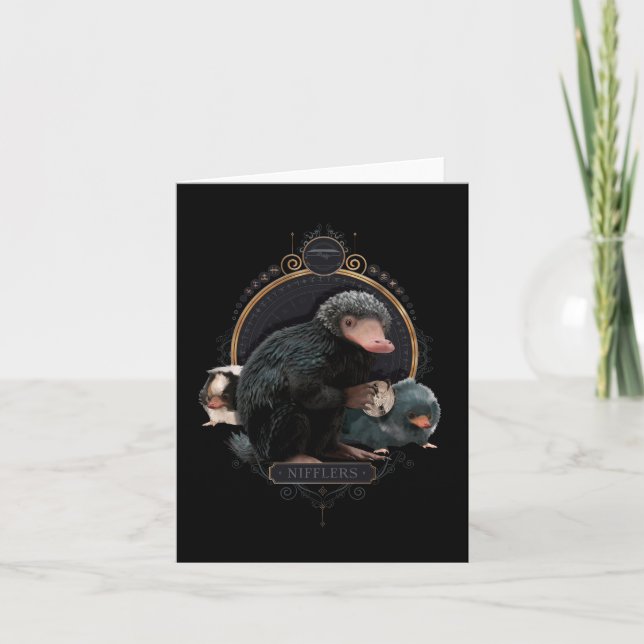 Carte Portrait Art nouveau de NIFFLER™s (Devant)