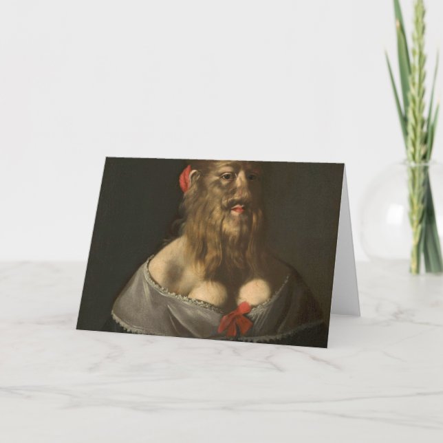 Carte Portrait De Barbara Van Beck Curiosités Et Oddit (Devant)