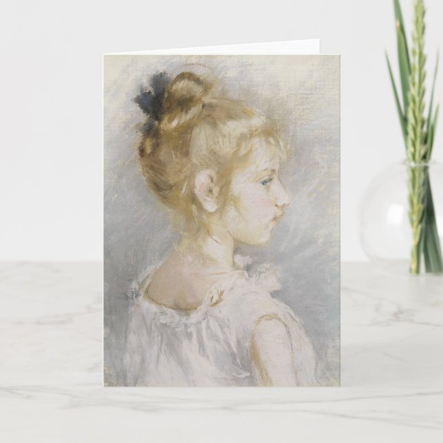 Carte Portrait de Blanche Pontillon | Berthe Morisot (Devant)