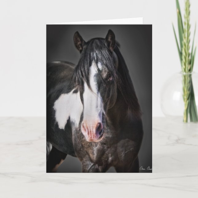 Carte Portrait de cheval II (Devant)