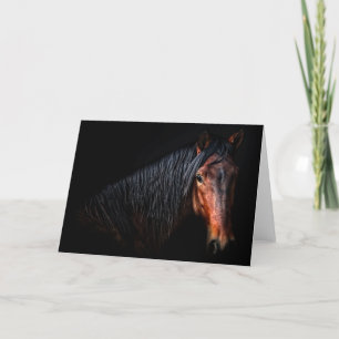 Carte Portrait de cheval VII