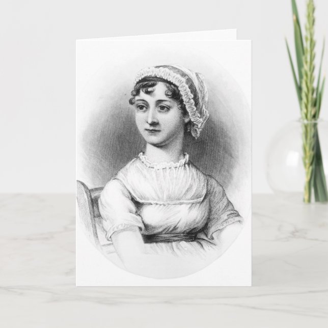 Carte Portrait de Jane Austen (Devant)
