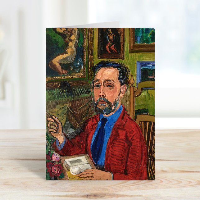 Carte Portrait de Joachim Gasquet | Raoul Dufy (Créateur téléchargé)