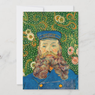 Carte Portrait de Joseph Roulin Vincent van Gogh