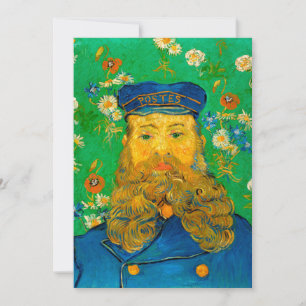 Carte Portrait de Joseph Roulin Vincent van Gogh