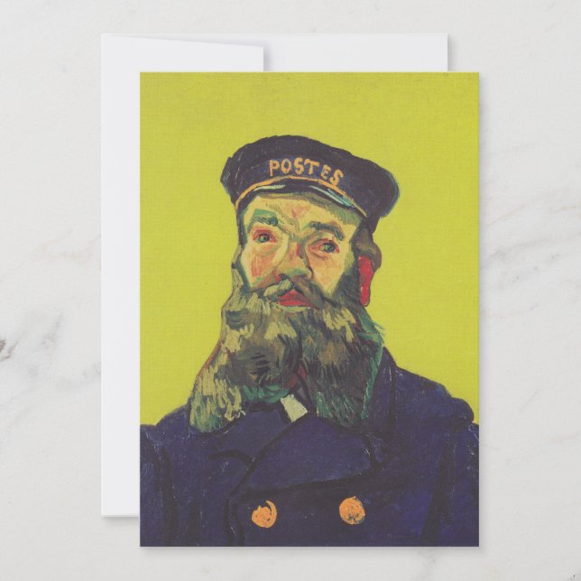 Carte Portrait de Joseph Roulin | Vincent van Gogh (Devant)