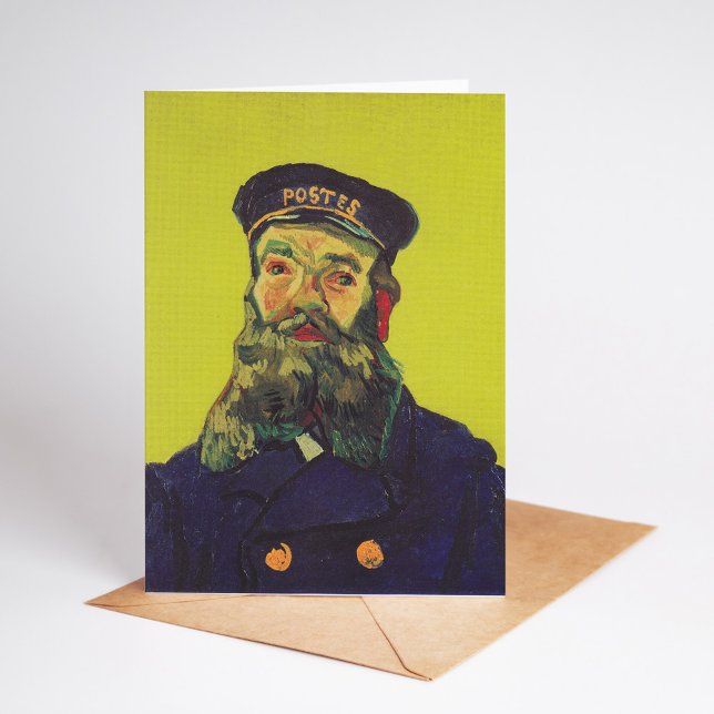 Carte Portrait de Joseph Roulin | Vincent van Gogh (Créateur téléchargé)